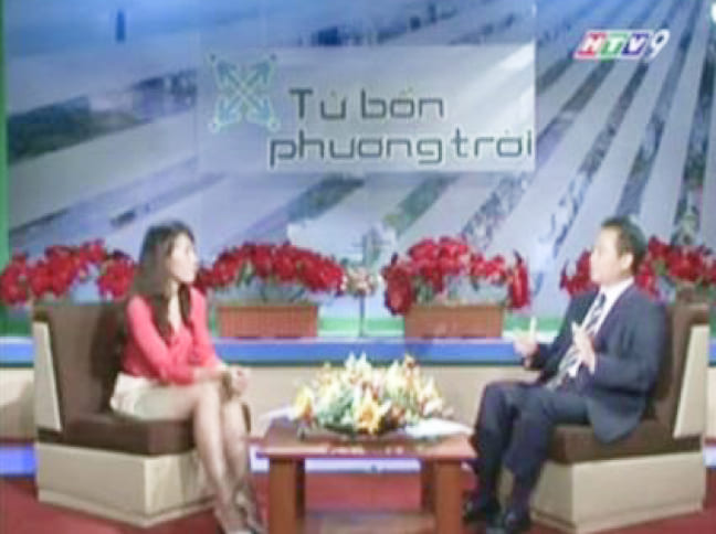 ベトナムテレビ局HTVで紹介された人材育成の取り組み